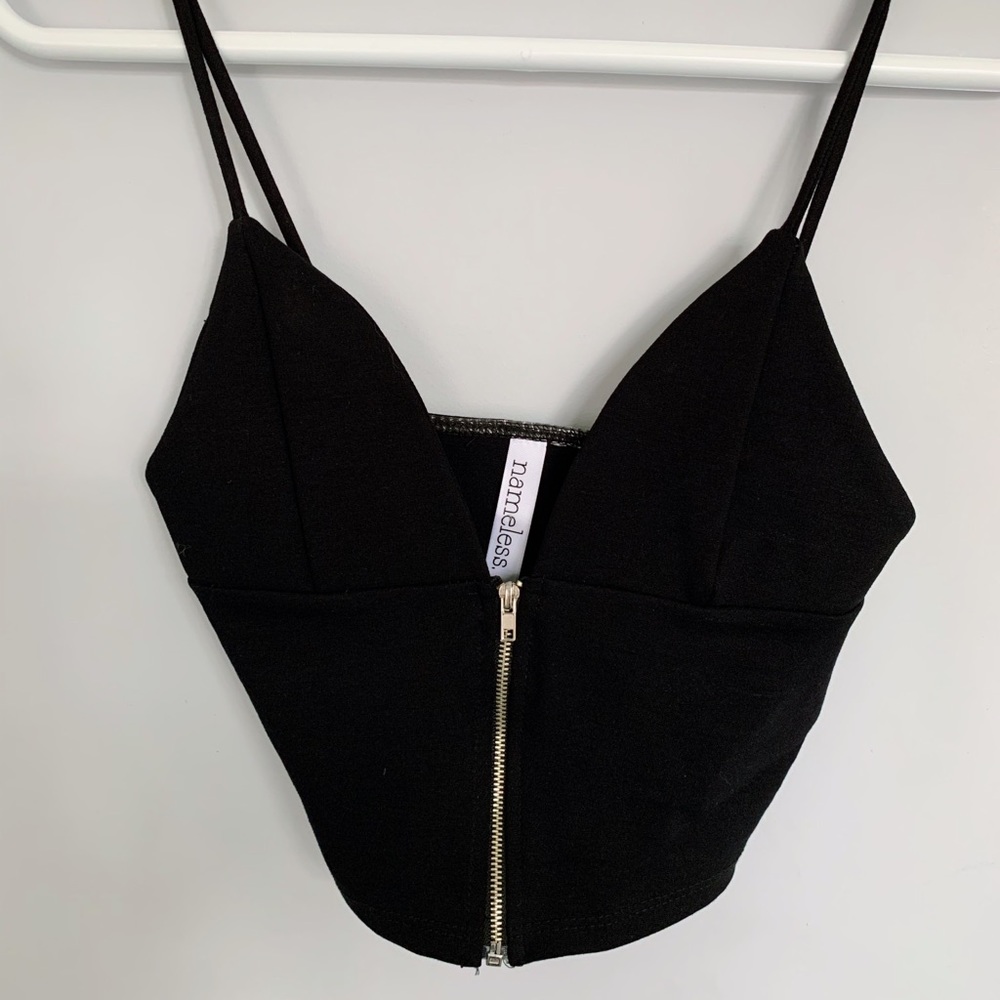Nameless Black Crop Top